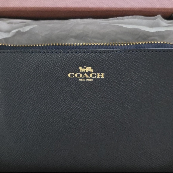 Coach Black Leather Men's Wallet - Picture 3 of 7